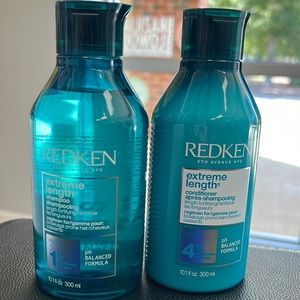 Redken extreme length shampoo and conditioner 10.1 fl oz